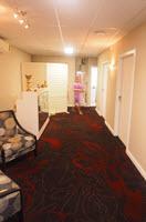 Masseuse in a hurry can you see the masseuse scurry past?