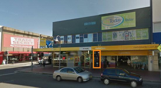 Natural Massage Clinic Penrith - Building our building entrance next to cash converters